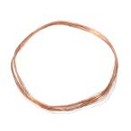 PATIKIL 10 M solid . медь линия 44 мера 99.9% оригинальный медь тросик 0.05 mm soft бисер тросик металл растения стебель галстук драгоценнный камень craft 