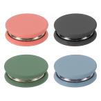 PATIKIL 4 шт покрашен утюг ... из нет сильнейший для бизнеса интенсивность кнопка многоцелевой булавка отсутствует магнит шарф зажим женщина одежда занавески 