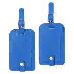 PATIKIL 2 упаковка. багаж сумка бирка PU кожа. чемодан именная бирка зажим путешествие этикетка багаж идентификация . частный protection тигр be