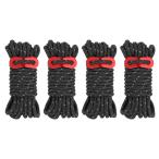 PATIKIL 5mm палатка трос 4 шт. комплект 13 футов отражающий основополагающие принципы регулировка контейнер имеется pala код кемпинг трос уличный выхлоп n