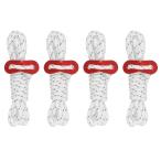 PATIKIL 4mm палатка трос 4 упаковка 6.5ft отражающий gaila длиннохвостый попугай -do крепежный трос pala код кемпинг трос красный aluminium код ставрида японская 