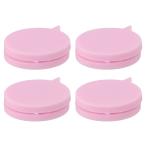 PATIKIL теннис для колебание всасывание .1.1" 4 штук входит силикон теннис ракетка амортизатор ракетка -тактный кольцо dumping свет розовый 