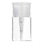 PATIKIL 2.11oz / 60ml кнопка тип насос диспенсер,1 штук входит алкоголь насос бутылка диспенсер, лосьон для заполняющий возможный пустой форма 