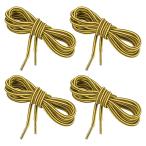 PATIKIL раунд ботинки обувь шнур 27.6" 4 пара 5/32" сверхпрочная обувь re- slope 2 цвет полоса обувь шнур уличный War 