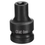 uxcell 4ポイ ントスクエアソケット1/2