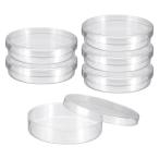 PATIKIL крышка имеется пластик petoli тарелка 60mm/2.4 дюймовый,6 штук входит petoli тарелка организация разведение plate, эксперимент для, прозрачный <br><br>