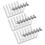 PATIKIL 8.5 x 5mm байдарка лопасть зажим,20 шт палатка paul (pole) зажим steel V знак type одиночный булавка кнопка кнопка springs зажим 