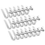 PATIKIL 8 x 5mm байдарка лопасть зажим,20 шт палатка paul (pole) зажим steel V знак type одиночный булавка кнопка кнопка springs зажим ro