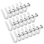 PATIKIL 8.5 x 8mm байдарка лопасть зажим,20 шт палатка paul (pole) зажим steel V знак type одиночный булавка кнопка кнопка springs зажим 