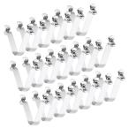 PATIKIL 9 x 6mm байдарка лопасть зажим,20 шт solid палатка paul (pole) зажим steel V знак type одиночный булавка кнопка кнопка springs kli