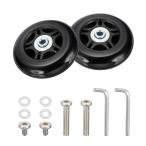 uxcell 荷物用 ホイール交換 75x24mm PU�