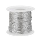 PATIKIL металлик tin cell код трос 1 mm x 109 ярд порог двери штрих-код упаковка лента эластичность нет -тактный кольцо s подарок s красный 