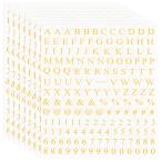 PATIKIL [ письмо ногти стикер 8 листов 3D склеивание английский язык алфавит ногти переводная картинка маленький знак искусство стикер металлик 