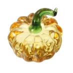 uxcell クリス タルパンプキンフィギュア 2.0インチ 人工フルーツ置物 クリス タルオーナメント ペーパーウェイト ガラスコレクターアイテム