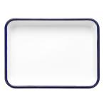 uxcell butcher tray Palette 8.7 дюймовый × 6.3 дюймовый (22cm × 16cm) metal Triple эмаль покрытие длина person 