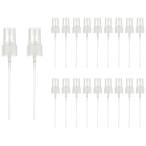 uxcell мельчайший маленький Mist s plate p, распылитель форсунка,20 калибр PET бутылка для духи верх для замены, косметика духи и корпус распылитель для,20 штук входит,