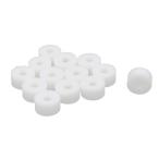 uxcell проставка stand off круглый пластиковый белый 15x8mm 13 штук входит 