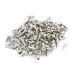 uxcell собственный таппинг винт болт M3 x 8mm Cross panhead нержавеющая сталь сталь 100 штук входит 