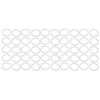 uxcell шайба шайба алюминиевый осушение . для 20mmx24mmx1.2mm 50 штук 