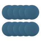 uxcell солнечный DIN g диск наждачная бумага наждачная бумага наружный диаметр 125mm 600 Gris tof locking наждачная бумага голубой 10 листов входит 