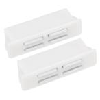 uxcell магнитный шкаф зещелка двери шкаф catch мощный с магнитом . белый 2 штук входит 