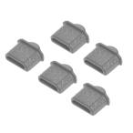 uxcell микро HDMI мужской порт si Ricoh n пыленепроницаемый стопор колпак покрытие черный 5 шт 