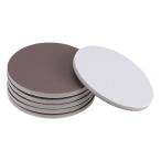uxcell крюк . петля. Sand диск наждачная бумага Brown Brown ko Random губка 100mm 800-1000 Gris to6 штук входит 