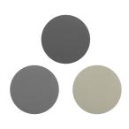 uxcell наждачная бумага крюк петля накладка 1200/2000/3000 Gris to уголь . Kei элемент 7.6cm диаметр . тип / сухой полировка 30 шт 