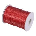 uxcell бусина s красный ручная работа код -тактный кольцо браслет для украшение для wine red диаметр 1mm roll длина 159M