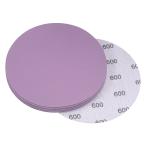 uxcell лиловый солнечный DIN g диск 600 Gris to крюк and петля Pro кислота . aluminium наждачная бумага размер 127mm 10 шт 
