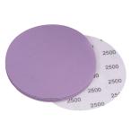 uxcell лиловый солнечный DIN g диск 2500 Gris to крюк and петля Pro кислота . aluminium наждачная бумага размер 127mm 5 шт 