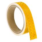 PATIKIL отражающий лента 1 roll 4.5 M x 25 mm водонепроницаемый клей высота видимость внимание предупреждение безопасность лента отражатель грузовик прицеп автомобильный 