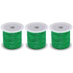 uxcell 3 шт нейлон бисер нить .. шнур 0.6mm 50 ярд сборник комплект нейлоновый. craft колье комплект . шнур изумруд зеленый 