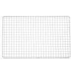 uxcell BBQ решетка квадратный 44cmx29.5cm нержавеющая сталь сталь Cross тросик барбекю сетка коврик .. копчение уголь огонь ... для 