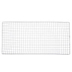 uxcell BBQ решетка квадратный 50cmx29.5cm электрический металлизированный нержавеющая сталь сталь барбекю сетка коврик .. копчение уголь огонь ... для 