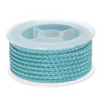 uxcell нейлон нить лен шнурок бисер код 3mm супер мощный с вязкой нейлон ювелирные изделия сборный DIY craft для 4M голубой 