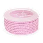 uxcell нейлон нить лен шнурок бисер код 3mm супер мощный с вязкой нейлон ювелирные изделия сборный DIY craft для 4M свет розовый 
