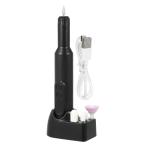 VOCOSTE электрический пилочка для ногтей комплект ногти дрель механизм педикюр комплект уход за ногтями комплект портативный рука пара уход за ногтями триммер чёрный 