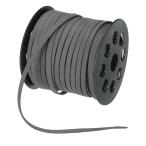 PATIKIL Flat замша кожа гонки 5mmx50 ярд поддельный замша кожа код бисер драгоценнный камень конструкция темно-серый 