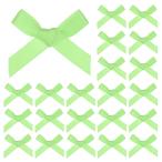 M METERXITY 100 упаковка Mini craft лента bow 1x1.6" в клетку ткань атлас лента bow btik craft DIY/ уход 