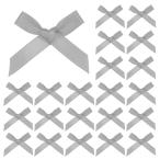 M METERXITY 100 упаковка Mini craft лента bow 1x1.6" в клетку ткань атлас лента bow btik craft DIY/ уход 