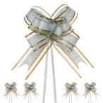 M METERXITY лента тянуть bow 10 шт упаковка 6" / 15cm пластик золотой цвет край лента bow подарок упаковка / свадьба / цветок / баскетбол 