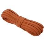 PATIKIL 5.5 ярд ×5mm поддельный замша кожа код браслет колье бисер конструкция кожа гонки -тактный кольцо orange красный 