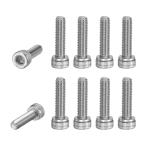 M METERXITY 10 шт упаковка. гнездо head колпак болт M5x18mm 0.8mm pitch кнопка head гнездо болт 304 нержавеющая сталь he