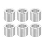PATIKIL M6 aluminium проставка 6 шт. metal проставка aluminium 6.2mm IDx10mm ODx8mm L aluminium проставка 
