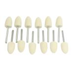 uxcell крепление Bob фетр дрель шлифовщик автомобиль nk3mm фетр Bob z конус 12mm 12 штук входит 