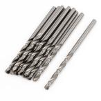 uxcell кручение дрель bit silver gray HSS 2.4mm 30mm длина спираль флейта 10шт.