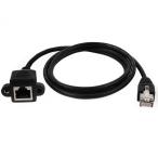 uxcell сетевой кабель LAN кабель RJ45 мужской - женский винт panel крепление повышение 1m