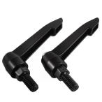 uxcell зажим руль ручка black metallic ru производства M10x20mm 80mm длина 2 штук 