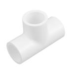 uxcell T знак труба. сцепщик 20mm 60×43x26mm PVC белый 28g шланг коннектор 